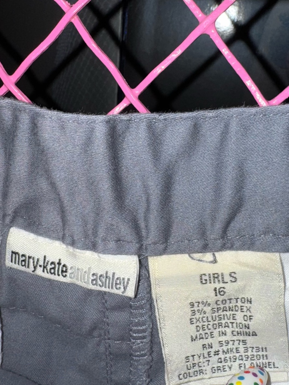 VTG mary kate and ashley pants size girls 16 - Picture 5 of 6